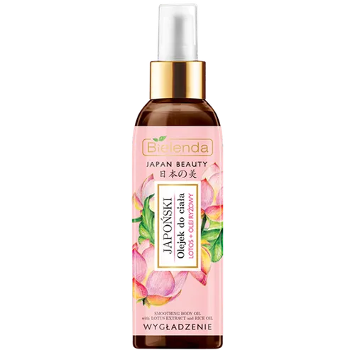 Bielenda Japan Beauty, Japoński olejek do ciała `Wygładzenie lotos + olej ryżowy`