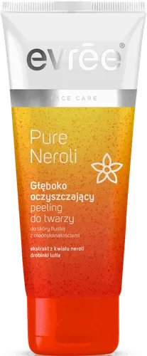 Evree Face Care, Pure Neroli, Peeling do twarzy głęboko oczyszczajacy do skóry tłustej z niedoskonałościami