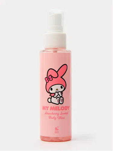 Sinsay My Melody., Strawberry Scented Body Mist (Mgiełka zapachowa do ciała o zapachu truskawki)