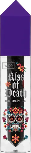 Wibo Kiss of Death, Glitter Lipstick (Brokatowa pomadka do ust) - 3