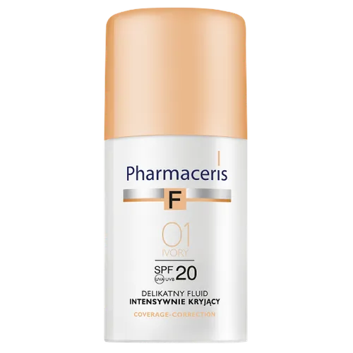 Pharmaceris F, Delikatny fluid intensywnie kryjący SPF 20 - 2