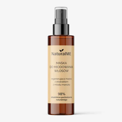 NaturalME Maska do miodowania włosów z miodem manuka