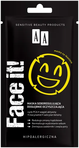 AA Face It!, Maska seboregulująca dogłębnie oczyszczająca