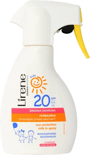 Lirene Dermoprogram Kids, Mleczko chroniące przed słońcem średnia ochrona SPF 20