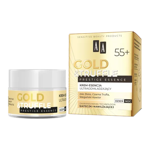 AA Gold & Truffle, Prestige Essence, Krem-esencja ultraodmładzający 55+