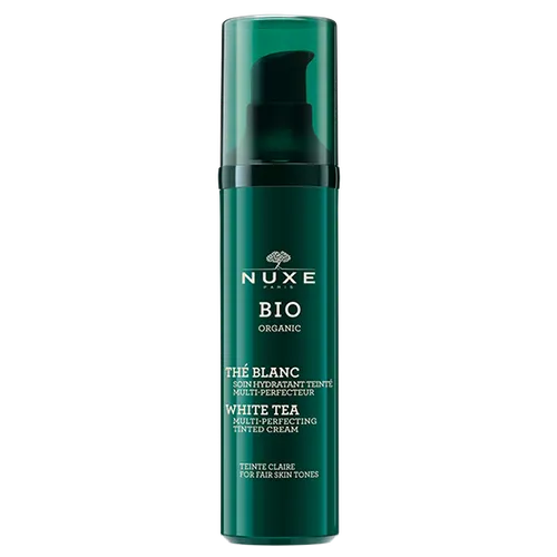 Nuxe Bio Organic, White Tea Multi-perfecting Tinted Cream (Multi-perfekcjonujący krem nawilżający)