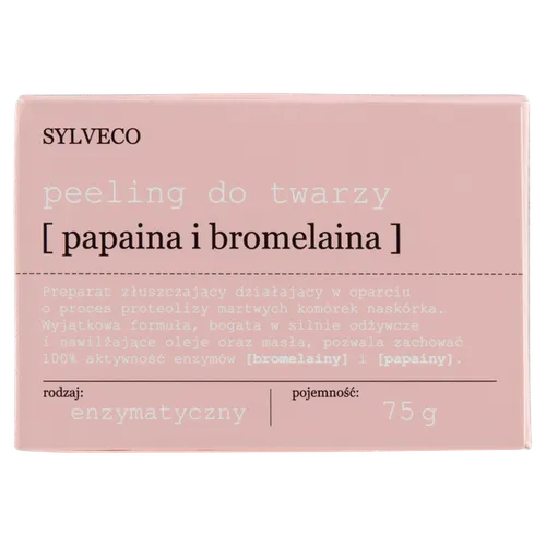 Sylveco Enzymatyczny peeling do twarzy [Peeling do twarzy `Papaina i bromelaina`] - 2