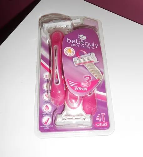 bebeauty Body Expertiv, Maszynki do golenia jednorazowe 3 ostrza - 3