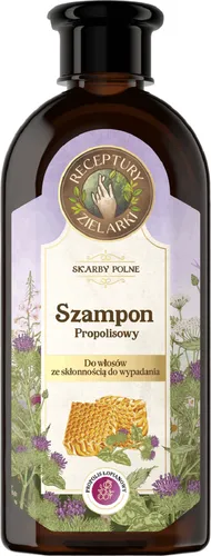 Receptury Zielarki Szampon propolisowy do włosów ze skłonnością do wypadania wzmacniający `Propolis i pokrzywa`