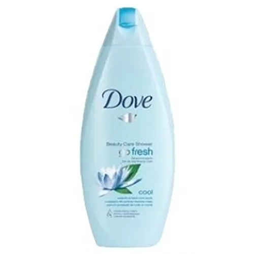 Dove Go Fresh Cool, Orzeźwiający żel pod prysznic o zapachu lilii wodnej i świeżej mięty