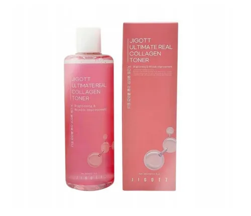 Jigott Ultimate Real Collagen Toner (Tonik kolagenowy do twarzy)
