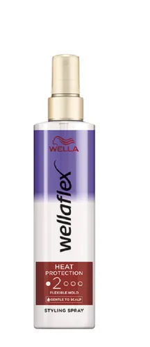 Wella Wellaflex, Heat Protection, Flexible Hold Styling Spray (Spray do stylizacji włosów)