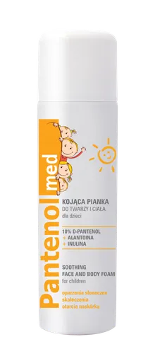 Instytut dermokosmetyków Ideepharm Sp. z o.o. Pantenol Med, Soothing Face and Body Foam (Kojąca pianka do twarzy i ciała dla dzieci)