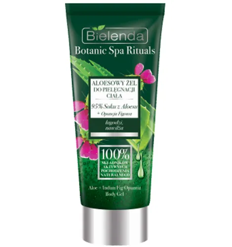 Bielenda Botanic Spa Rituals, Aloesowy żel do pielęgnacji ciała łagodzący i nawilżający