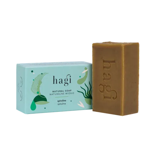 Hagi Spirulina Natural Soap (Naturalne mydło ze spiruliną) - 1