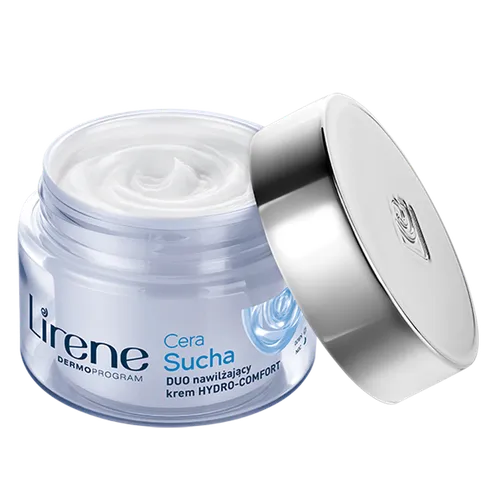 Lirene Dermoprogram Cera Sucha, DUO nawilżający krem Hydro-Comfort