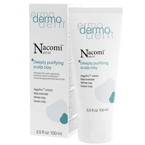 Nacomi Next Lvl, Dermo, Deeply Purifying Scalp Clay (Glinka peelingująca do skóry głowy)
