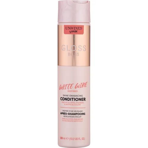 Hask Gloss Boss, White Wine Shine Enhancing Conditioner (Nabłyszczająca odżywka `Białe wino`)