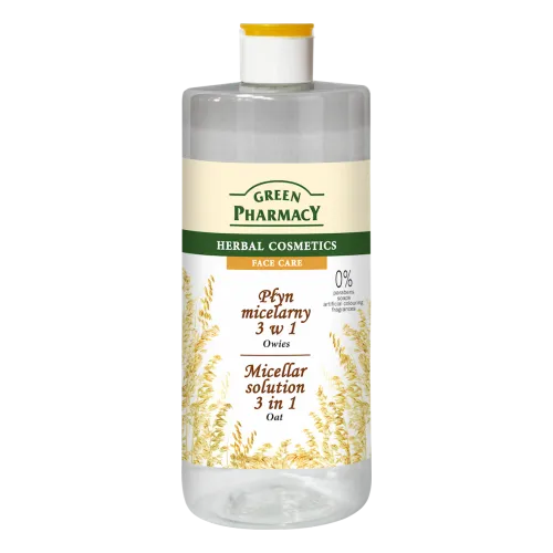 Green Pharmacy Płyn micelarny 3 w 1 `Owies` - 3