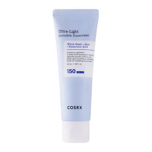 Cosrx Ultra - Light Invisible Sunscreen SPF50+/PA++++ (Lekki nawilżający krem SPF50+PA++++)