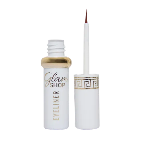 Glam Shop Santorini, Kurort, Płynny eyeliner o perłowym wykończeniu