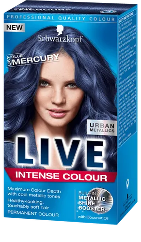 Schwarzkopf Live Intense Colour, Urban Metallics, Permament Colour (Farba do włosów (stara wersja)) - 2