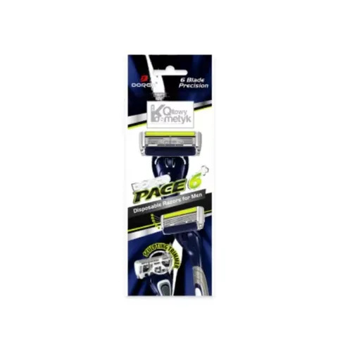 Dorco Pace 6 Disposable Razors For Man (Maszynka do golenia)