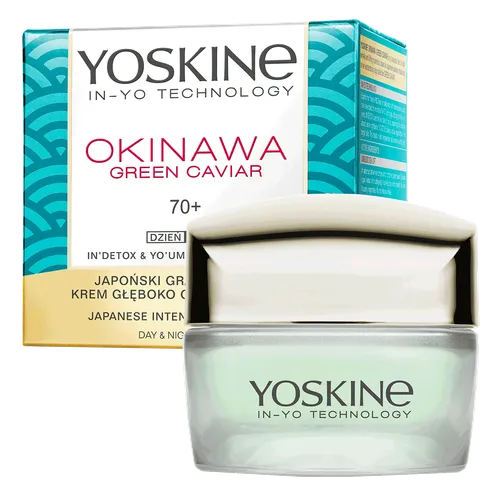 Yoskine Okinawa Green Caviar, Krem głęboko odbudowujący 70+