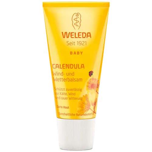 Weleda Baby, Calendula Wind-und-Wetterbalsam (Balsam z nagietkiem na wiatr i niepogodę)