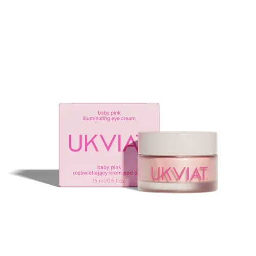 Ukviat Baby Pink, Rozświetlający krem pod oczy