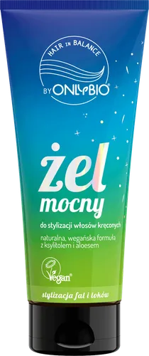 OnlyBio Hair in Balance, Mocny żel do stylizacji włosów kręconych
