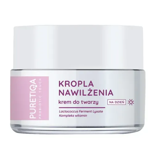 Puretiqa Probiotic Touch Kropla nawilżenia, Krem do twarzy na dzień