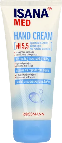 Isana Med, Krem do rąk neutralne pH 5,5 (stara wersja)