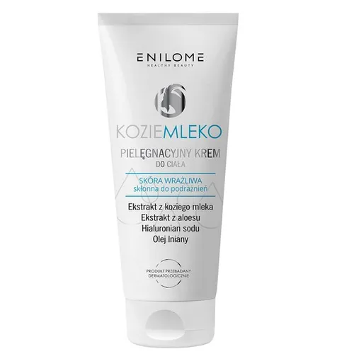 Enilome Healthy Beauty Kozie Mleko, Pielęgnacyjny krem do ciała