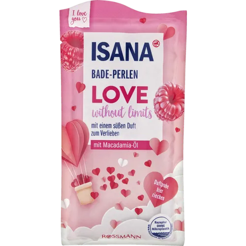 Isana Love Without Limits Bade-Perlen (Perełki do kąpieli)