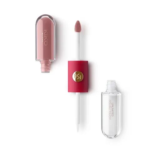 Kiko Milano Emma Roberts x Kiko Milano, Unlimited Double Touch (Pomadka i błyszczyk w płynie 2 w 1) - 1