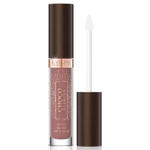 Eveline Cosmetics Choco Glamour, Vinyl Gloss Lip Liquid (Pomadka w płynie z efektem glossy lips) - 2