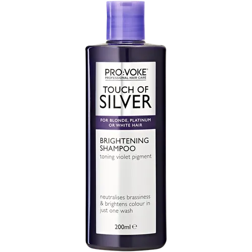 Pro:voke Touch of Silver, Brightening Shampoo (Szampon rozjaśniający do włosów w chłodnych odcieniach blondu)