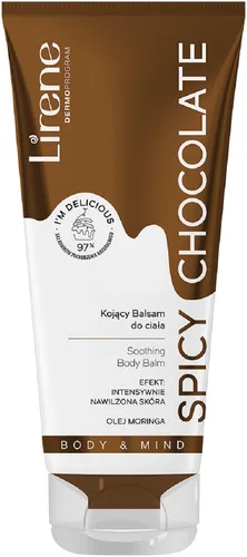 Lirene Dermoprogram Body & Mind, Kojący balsam do ciała `Spicy Chocolate`