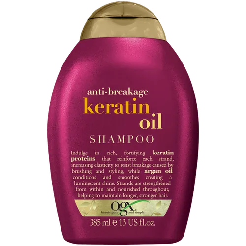 Organix Anti-Breakage Keratin Oil Shampoo (Szampon przeciw łamaniu się włosów)