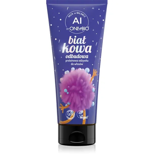 OnlyBio Hair in Balance AI, Białkowa odbudowa, Proteinowa odżywka do włosów