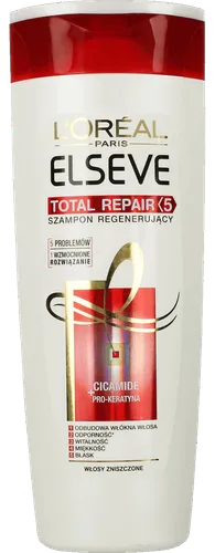 L'Oreal Paris Elseve Total Repair 5, Szampon regenerujący do włosów zniszczonych - 2