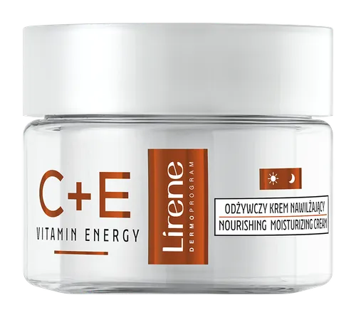 Lirene Dermoprogram C+E Vitamin Energy, Odżywczy krem głeboko nawilżający - 2