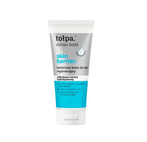 Tołpa Dermo Body, Skin Barrier, Barierowy krem do rąk regenerujący
