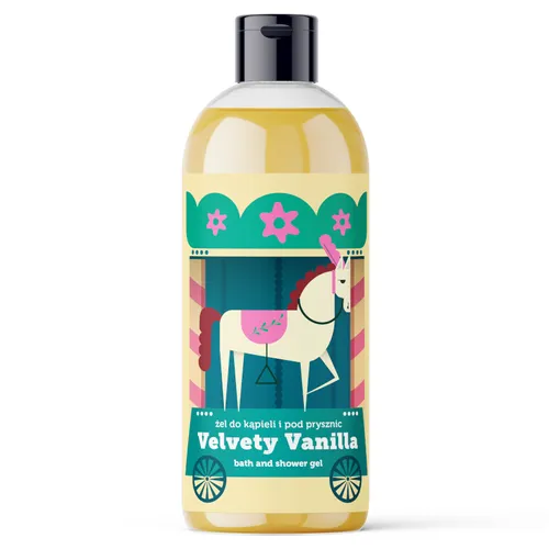 Magic Spa Velvety Vanilla Bath and Shower Gel (Żel pod prysznic i do kąpieli)