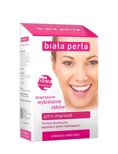 Biała Perła Jutro Impreza, Kuracja wybielająca do zębów z pędzelkiem - 1