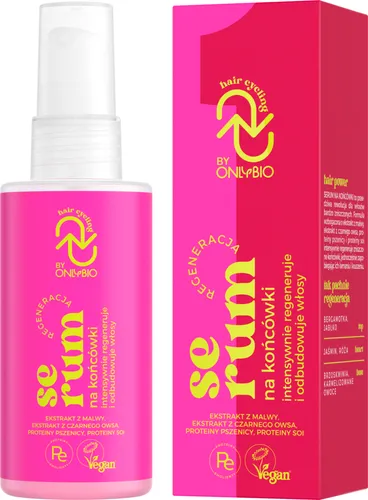 OnlyBio Hair Cycling, Regenerujące serum na kocówki