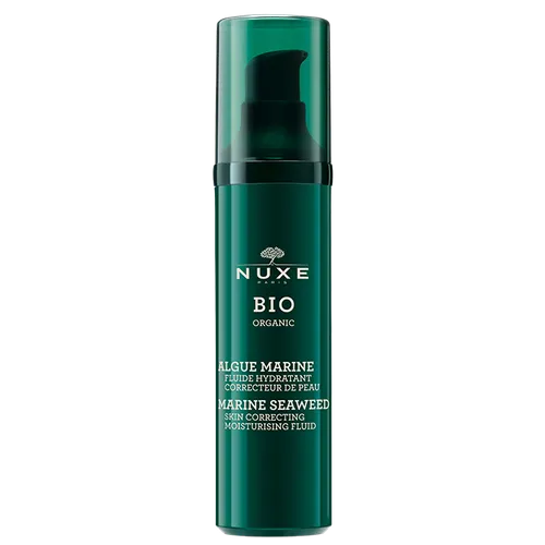 Nuxe Bio Organic, Marine Seaweed Skin Correcting Moisturising Fluid (Lekki korygujący krem nawilżający)