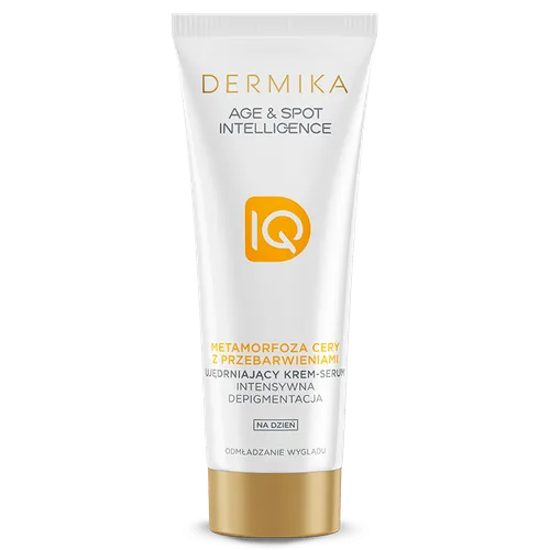 Dermika Age & Spot Intelligence, Ujędrniający krem-serum na dzień