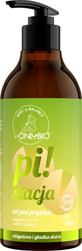 OnlyBio Body In Balance, Pistacja, Żel pod prysznic